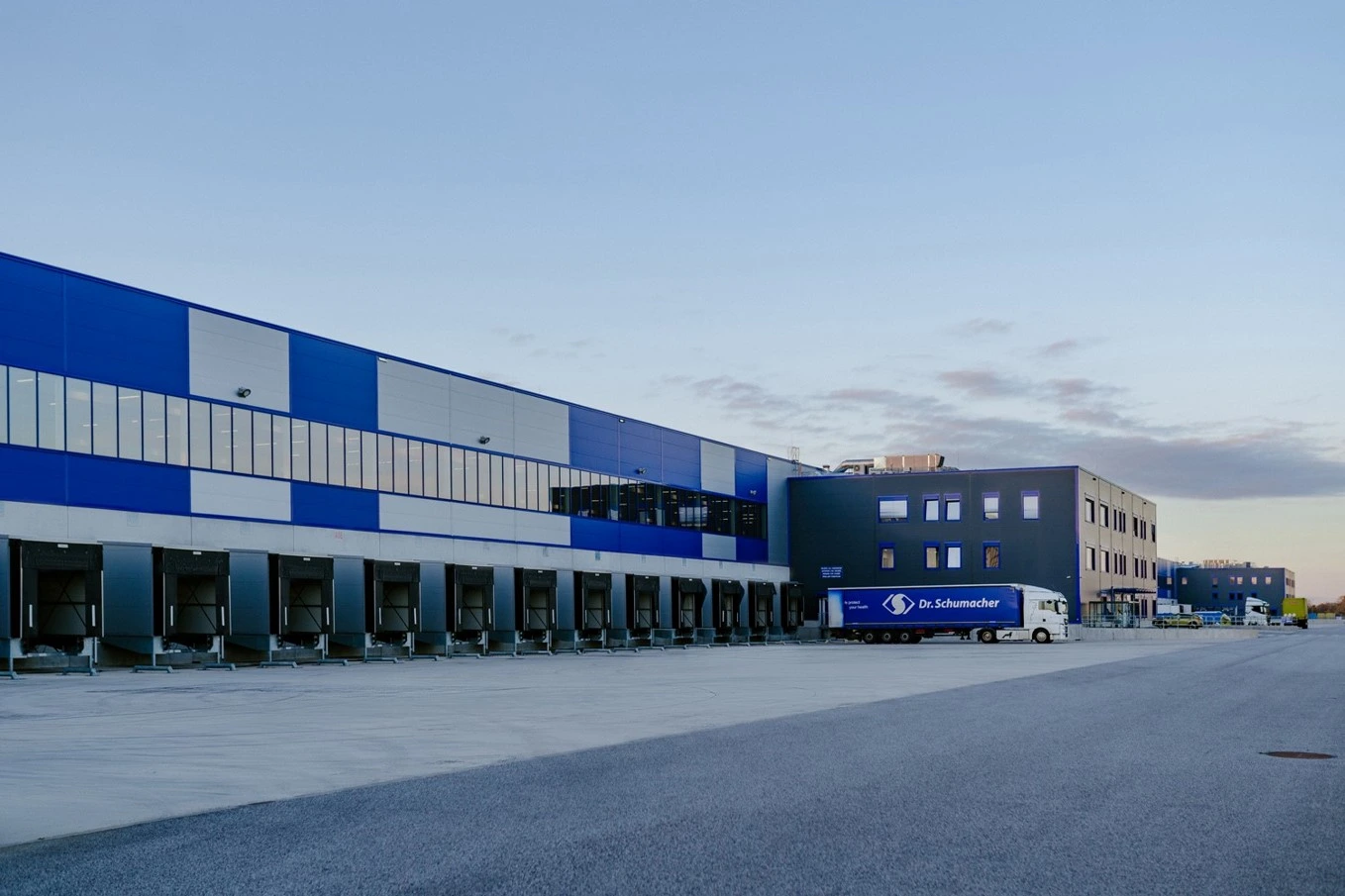 Centrum Logistyczne Rhenus Logistics — dodatkowe ujęcie obiektu